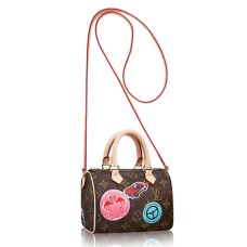 Geantă Louis Vuitton M62208 Nano Speedy Crossbody Canvas Monogram