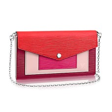 Portofel cu lanț Louis Vuitton M62252 din piele Epi