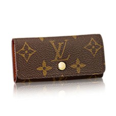 Louis Vuitton M62631 Suport pentru 4 chei Canvas Monogram
