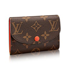 Louis Vuitton Portofel Rosalie M64068 din pânză cu monogramă