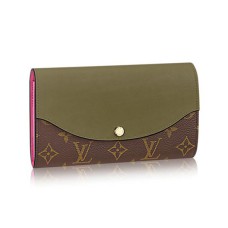 Portofel Louis Vuitton M64097 Sarah din pânză cu monogramă