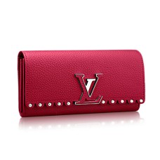 Portofel Louis Vuitton M64104 Capucines Taurillon Piele