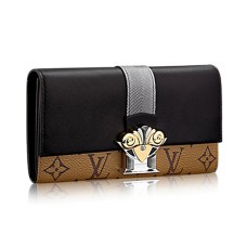 Portofel Louis Vuitton M64488 Sarah din pânză cu monogramă