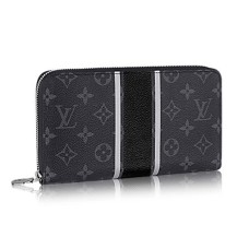 Louis Vuitton M64645 Zippy Organizer Monogram Eclipse Canvas