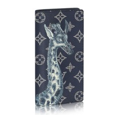 Portofel Louis Vuitton M66025 Brazza Canvas cu monogramă