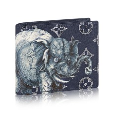 Portofel Louis Vuitton Marco M66467 din pânză cu monogramă