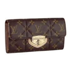 Portofel Louis Vuitton M66556 Sarah din pânză cu monogramă