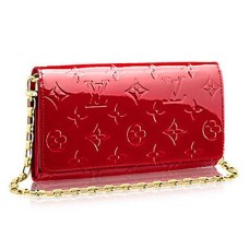 Louis Vuitton M90206 portofel cu lanț Monogram Vernis