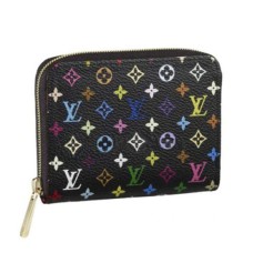 Louis Vuitton Portofel cu fermoar M93740 Monogram Canvas multicolor