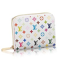 Louis Vuitton M93741 Zippy Moned Wallet Monogram Multicolor Canvas
