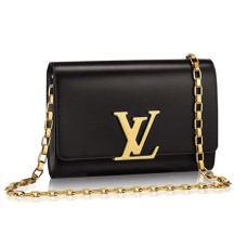 Geantă Louis Vuitton M94335 cu lanț Louise GM Crossbody, piele Taurillon