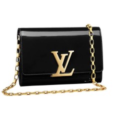 Geantă Louis Vuitton M94425B cu lanț Louise GM Crossbody, Monogram Vernis