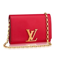 Geantă Louis Vuitton M94686 cu lanț Louise GM Crossbody, piele Taurillon