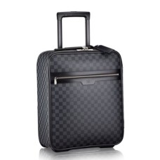 Louis Vuitton N23302 Pegase 45 Bagaj cu role Damier Graphite Canvas