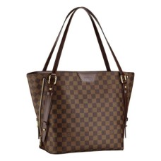 Geanta de umar Louis Vuitton N41108 Cabas Rivington Damier Ebene Canvas
