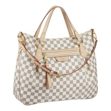 Geantă de umăr Louis Vuitton N41133 Evora MM din pânză Damier Azur