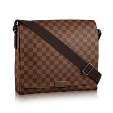 Geanta Louis Vuitton N41212 District MM Messenger Damier Ebene Canvas