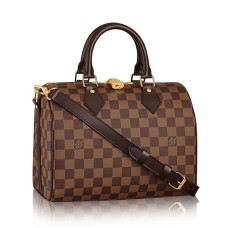 Geantă tote Louis Vuitton N41368 Speedy Bandouliere 25 Damier Ebene Canvas