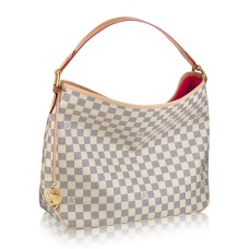 Geantă Louis Vuitton N41447 Delicioasă PM Hobo Bag Damier Azure Canvas