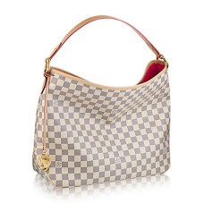 Geantă Louis Vuitton N41448 Delightful MM Hobo Bag Damier Azure Canvas