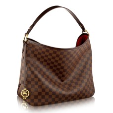 Geantă Louis Vuitton N41460 Delightful MM Hobo Bag Damier Ebony Canvas