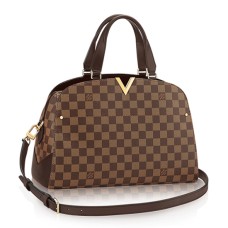 Geanta de umar Louis Vuitton N41505 Kensington Bowling Damier Ebene Canvas