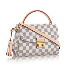 Geantă Crossbody Louis Vuitton N41581 Croisette Damier Azur Canvas