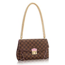 Geanta de umar Louis Vuitton N41597 Caissa Clutch Damier Ebene Canvas