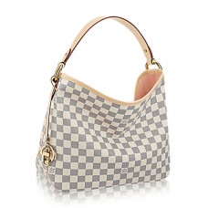 Geantă Louis Vuitton N41606 Delicioasa PM Hobo Bag Damier Azur Canvas
