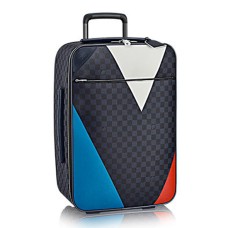 Louis Vuitton N41620 Pegase Legere 55 Bagaj Rolling Damier Cobalt Canvas