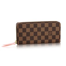 Louis Vuitton N41626 Clemence Portofel Damier Ebene Canvas