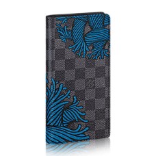 Portofel Louis Vuitton N41677 Brazza Damier Graphite Canvas