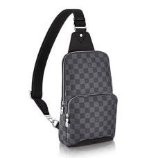 Geanta Louis Vuitton N41719 Avenue Sling Canvas Damier Graphite