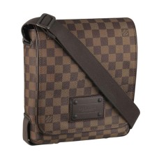 Geanta Louis Vuitton N51210 Brooklyn PM Messenger Damier Ebene Canvas