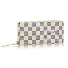 Portofel Louis Vuitton N61210 Clemence Damier Azur Canvas