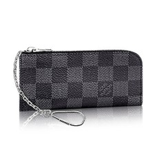 Louis Vuitton N61235 4 Suport chei Damier Graphite Canvas