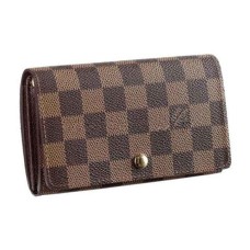 Louis Vuitton N61730 Tresor Portofel Damier Ebene Canvas