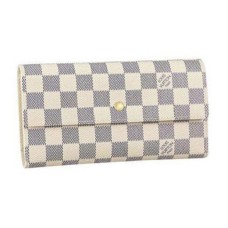 Louis Vuitton N61732 Porte Tresor International Portofel Damier Azur Canvas