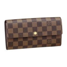 Louis Vuitton N61734 Sarah Portofel Damier Ebene Canvas