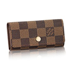 Louis Vuitton N62631 4 Suport chei Damier Ebene Canvas