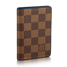 Louis Vuitton N63166 Organizator de buzunar Damier Ebene Canvas