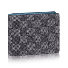 Louis Vuitton N63294 Portofel multiplu Damier Graphite Canvas