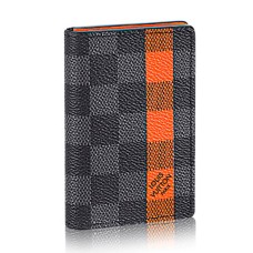 Louis Vuitton N63314 Organizator de buzunar Damier Graphite Canvas